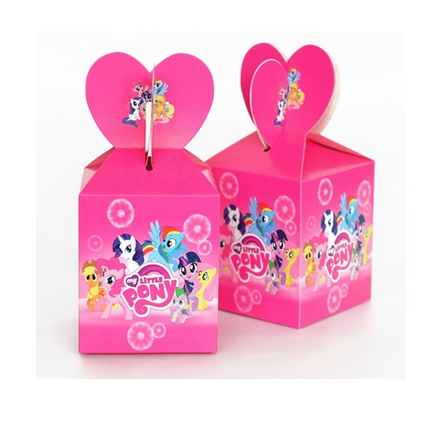Набор бумажных коробочек My Little Pony (6шт) Набор бумажных коробочек My Little Pony (6шт)