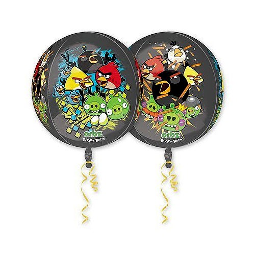 Шар 3D СФЕРА «Angry Birds», 40 см Шар 3D СФЕРА «Angry Birds», 40 см