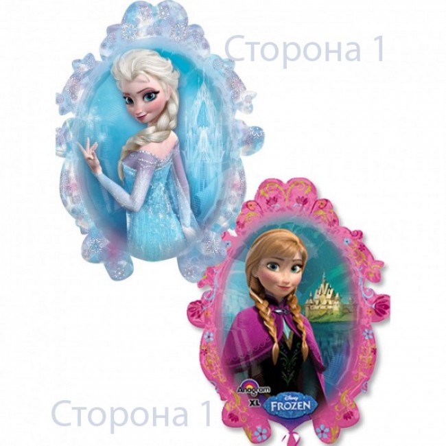 Шар-фигура, фольгированный «Холодное сердце» 63Х78см Шар-фигура, фольгированный «Холодное сердце» 63Х78см
