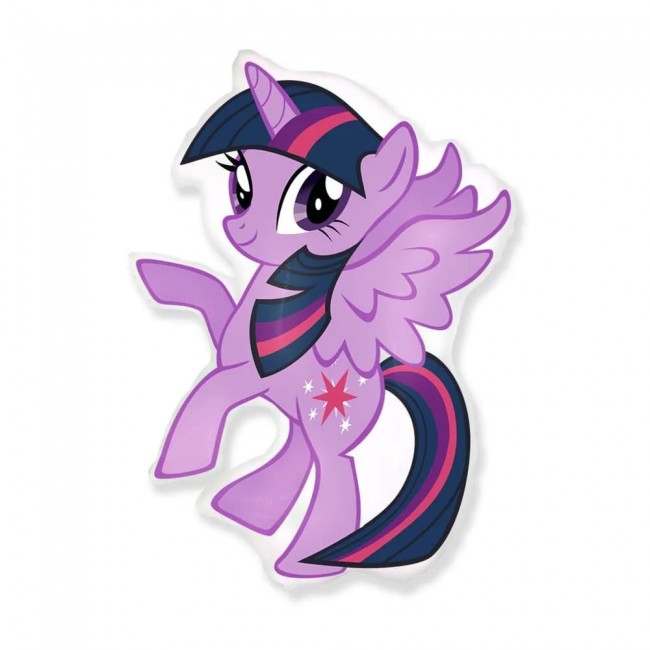 Шар-фигура, фольгированный Пони фиолетовый (My Little Pony) 81Х66см Шар-фигура, фольгированный Пони фиолетовый (My Little Pony) 81Х66см