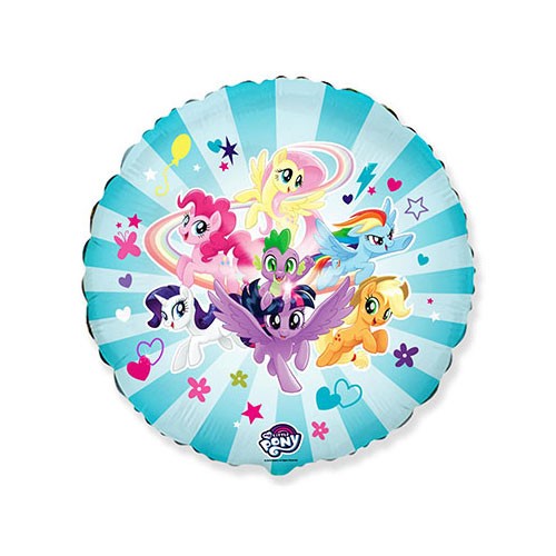Шар-круг фольгированный My Little Pony, 43 см Шар-круг фольгированный My Little Pony, 43 см