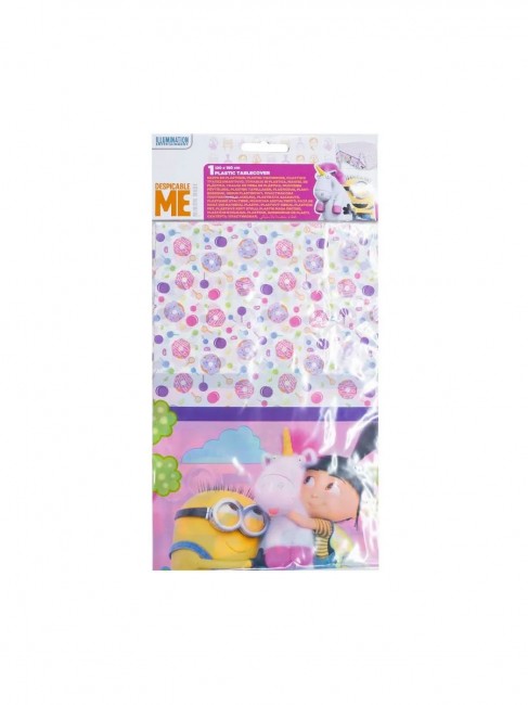 Скатерть полиэтиленовая одноразовая, Миньоны Единорог/ Пушистик 1,2м Х 1,8м Скатерть полиэтиленовая одноразовая, Миньоны Единорог/ Пушистик 1,2м Х 1,8м