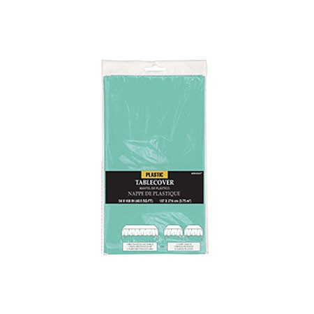 Скатерть полиэтиленовая одноразовая Robins Egg Blue 1,4 Х 2,75 м Скатерть полиэтиленовая одноразовая Robins Egg Blue 1,4 Х 2,75 м