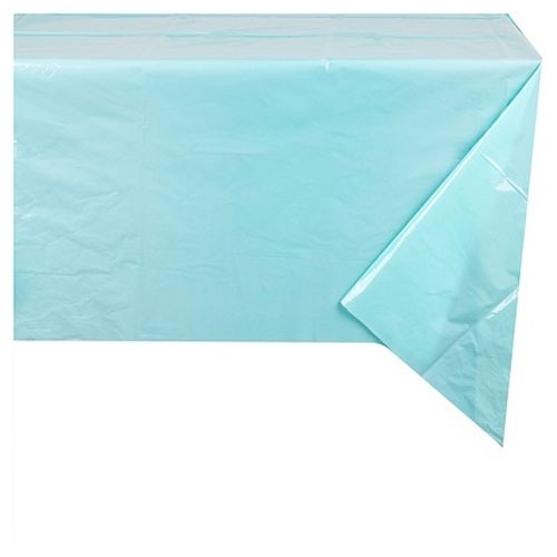 Скатерть полиэтиленовая одноразовая Robins Egg Blue 1,4 Х 2,75 м Скатерть полиэтиленовая одноразовая Robins Egg Blue 1,4 Х 2,75 м