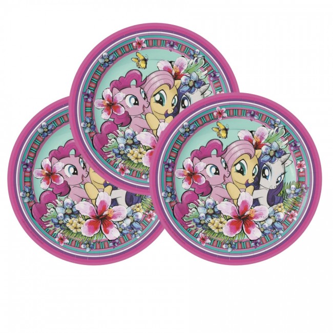 Набор бумажных тарелок My Little Pony 18см  (6 шт)
