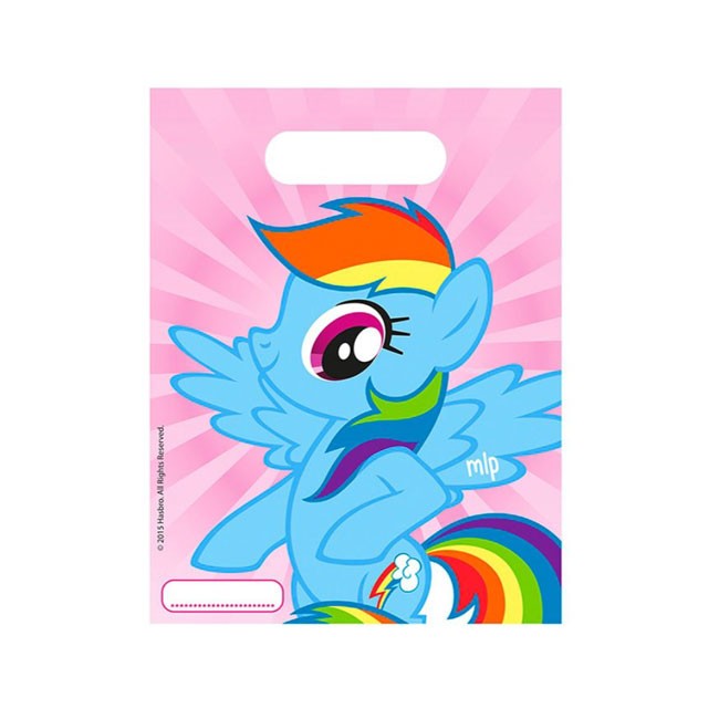 Набор полиэтиленовых мини-пакетов 17Х23 см, My Little Pony Пони (6шт)