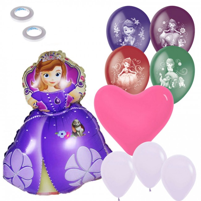 Набор шаров для воздуха «Принцесса София»