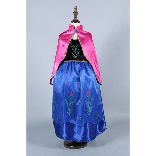 Карнавальный костюм Принцесса Анна (платье и накидка)