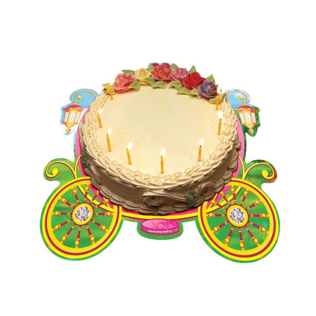 Подложка для торта С Днем рождения Принцесса