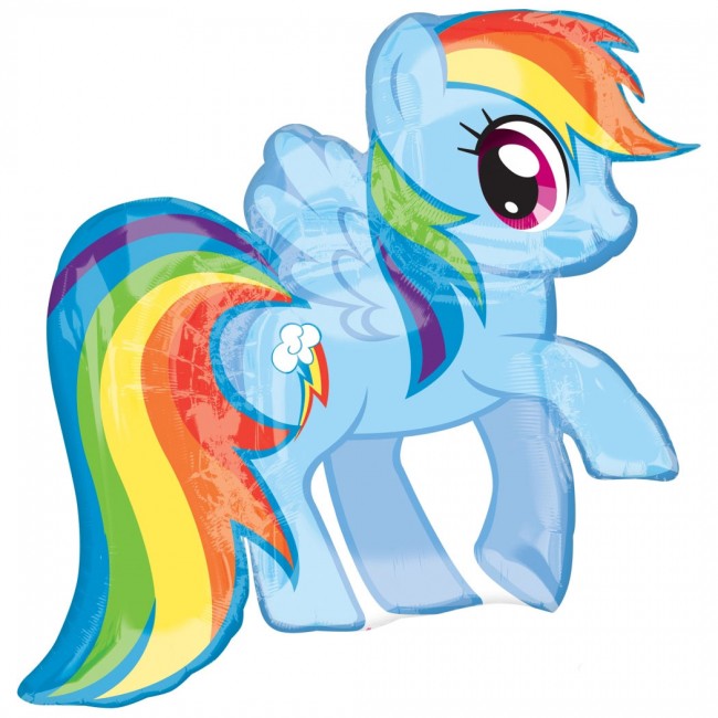 Шар-фигура, фольгированный My Little Pony (Мой маленький пони) 71 Х 68 см. : . Арт:7342. : . Арт:7342