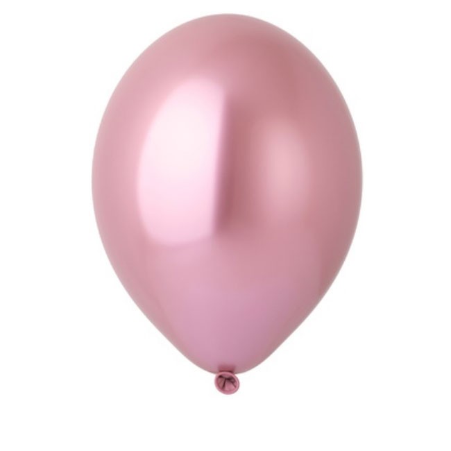 Шар воздушный «Хром Glossy Pink», 36 см (1 шт)