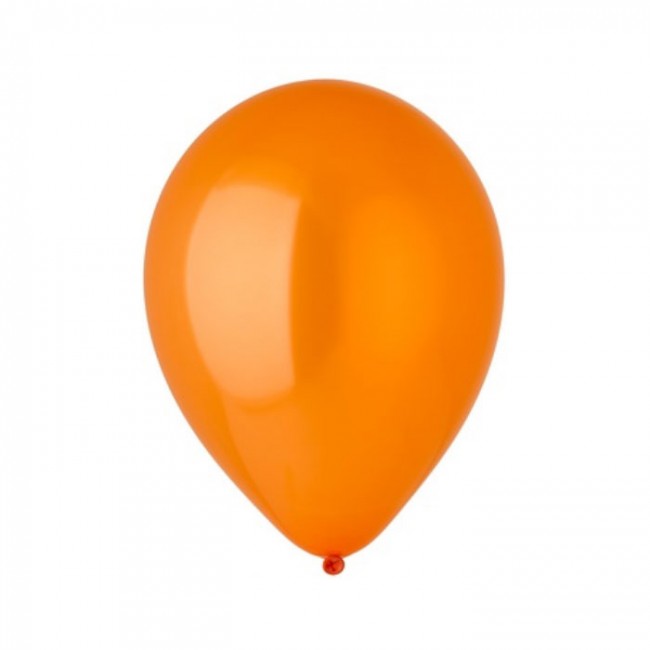 Шар воздушный «Металлик Tangerine, Оранжевый», 30 см (1 шт)